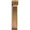 Ekena Millwork Thorton Slat Rough Sawn Bracket w/ Offset Brace, Western Red Cedar, 6"W x 22"D x 30"H BKT0604X22X30THR06RWR - alternate 2